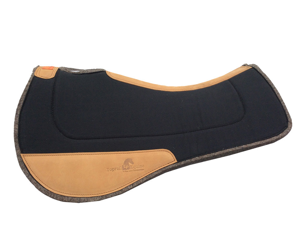 TOPRAIL EQUINE CONTOURED WOOL FELT PAD