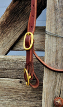 Load image into Gallery viewer, Toprail Hermann Oak Usa Headstall
