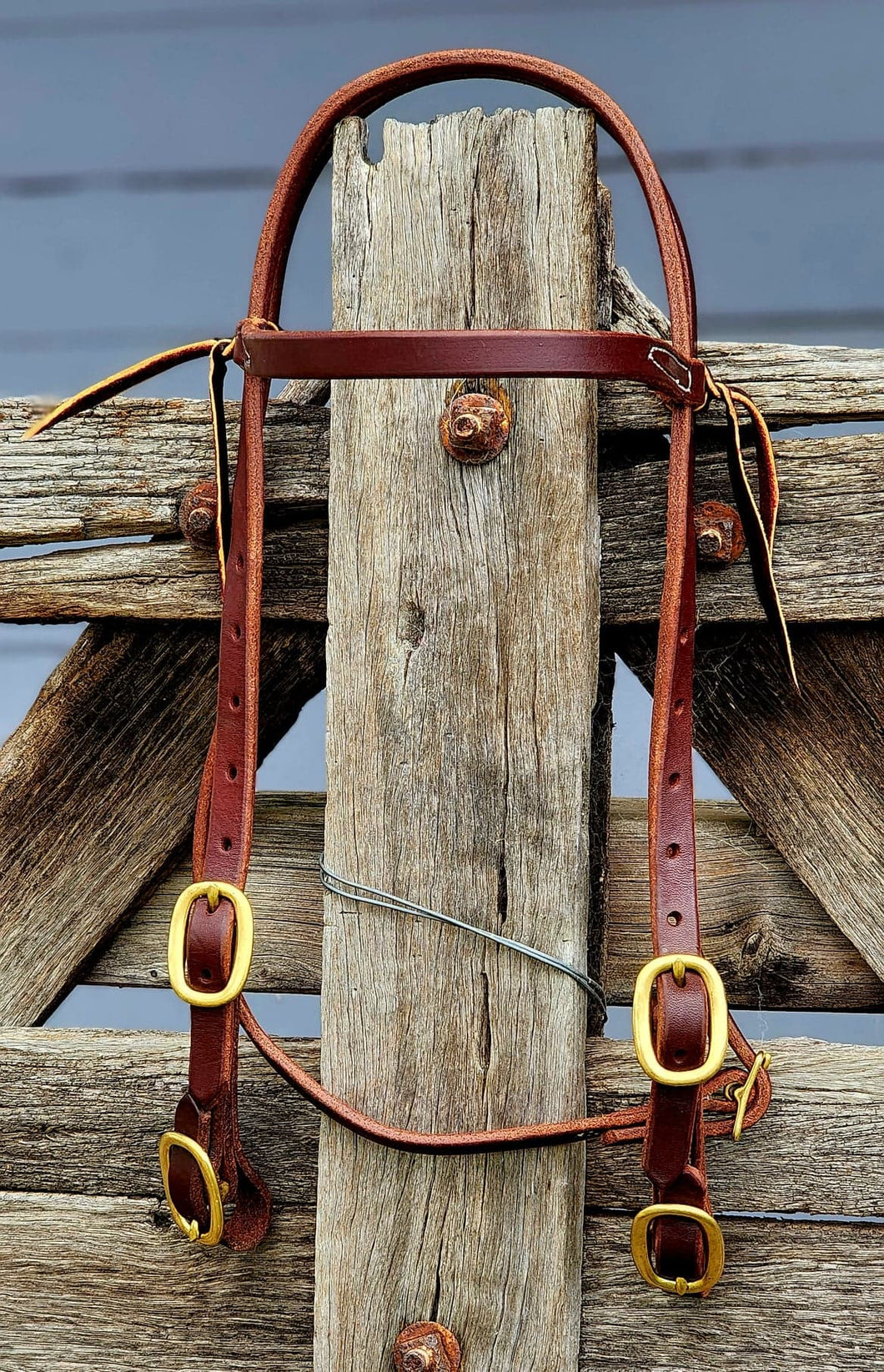Toprail Hermann Oak Usa Headstall