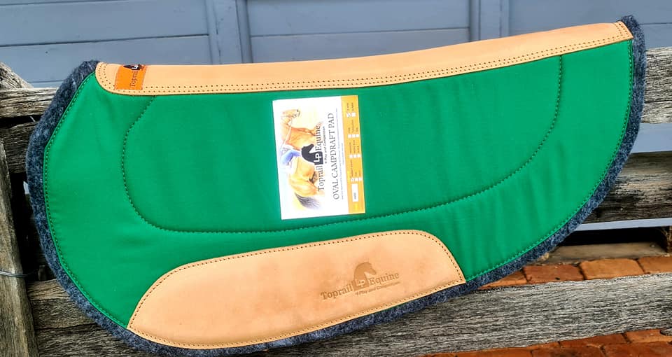 TOPRAIL EQUINE OVAL CHALLENGE PAD Saddleworld NT