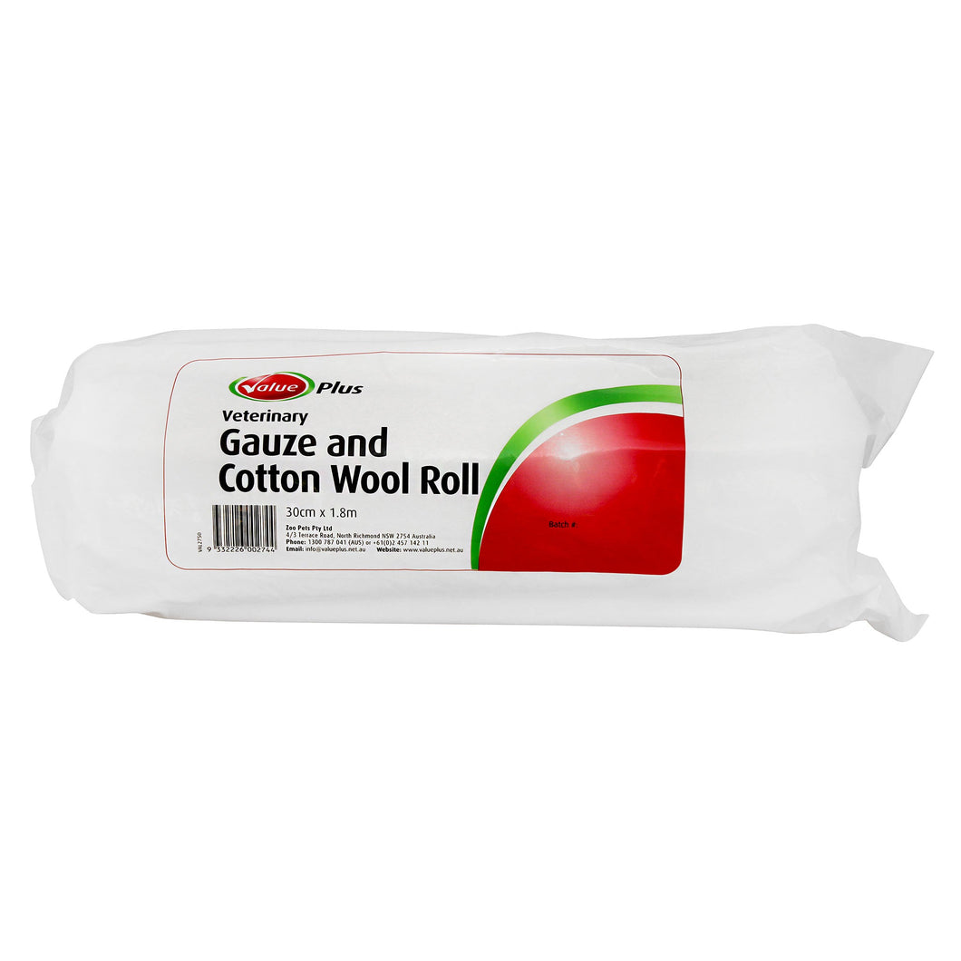 VALUE PLUS GAUZE AND COTTON WOOL 300G