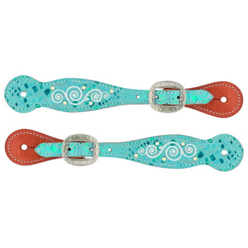 WEAVER SNOWFLAKE COLLECTION SPUR STRAPS