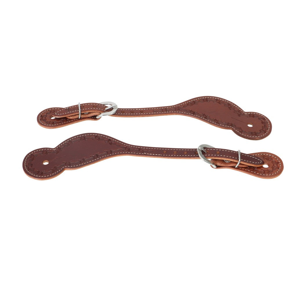 WEAVER BARBED WIRE COLLECTION SPUR STRAPS