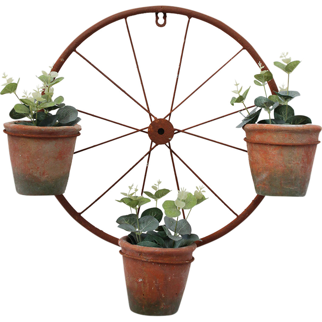 WALL PLANTER WHEEL