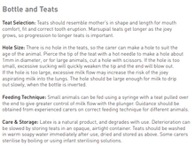 Load image into Gallery viewer, Wombaroo P Teat - Small Mammals - Cats - Rabbits
