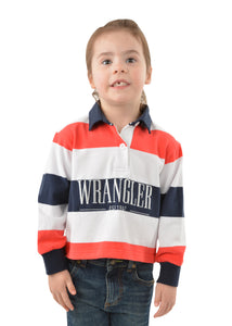 WRANGLER GIRLS CHARLOTTE RUGBY