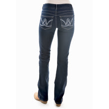 Load image into Gallery viewer, WRANGLER WOMENS MID RISE BOOT CUT JEANS
