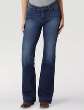 Load image into Gallery viewer, WRANGLER WOMENS WILLOW MID RISE TROUSER JEANS
