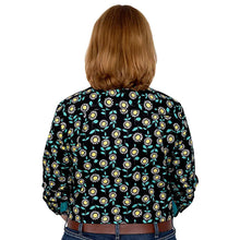 Load image into Gallery viewer, JUST COUNTRY WOMENS ABBEY FULL BUTTON PRINT WORKSHIRT
