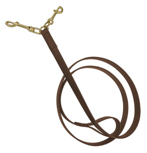 ZILCO BRASS DOUBLE CLIP LEAD