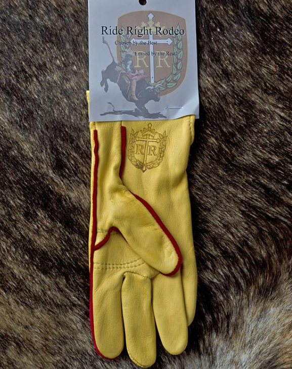 YOUTH BULL RIDING GLOVES - RIGHT HAND
